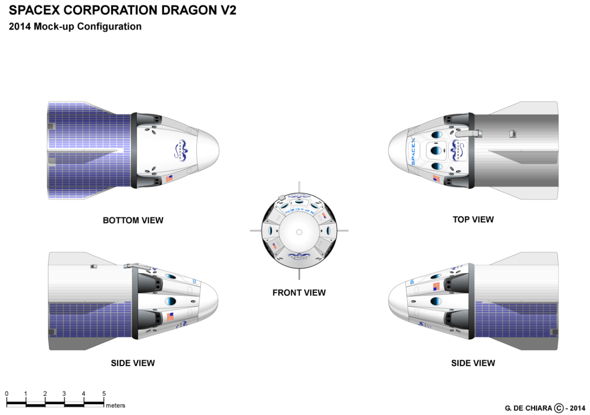 dragon 2 spacecraft
