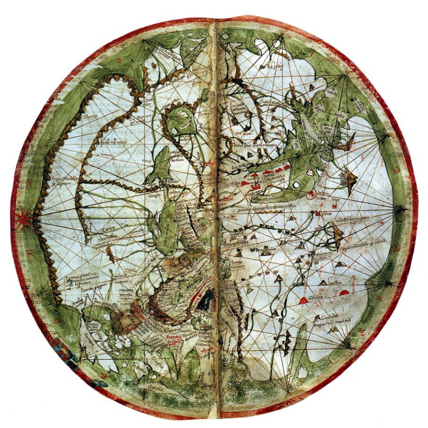 Mapa do Mundo com Base em Ptolemeu - 1467