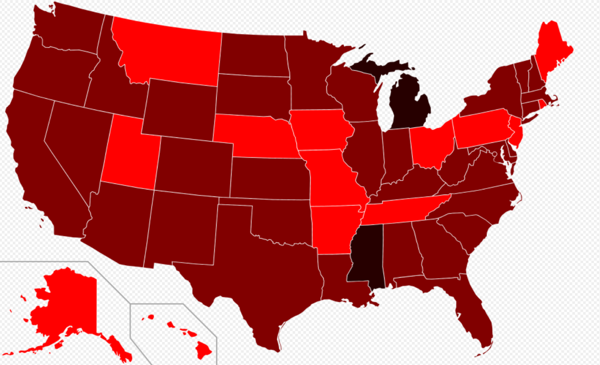 Hvilke stater tillater polygami?