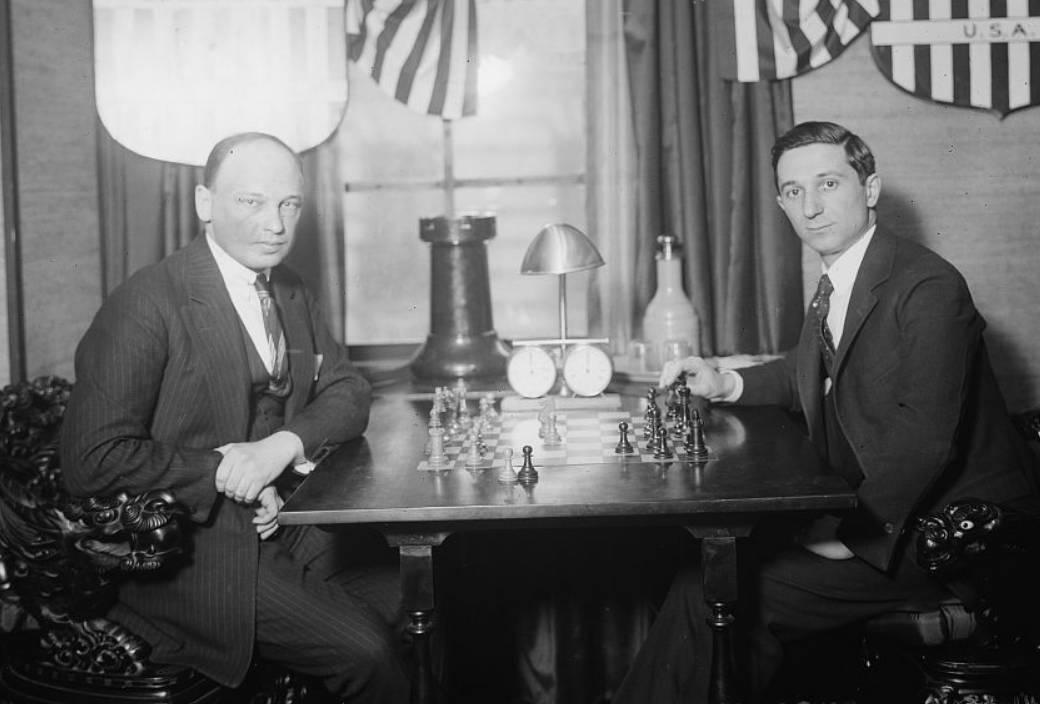 New York 1924, Round 5: Capablanca loses against Reti!