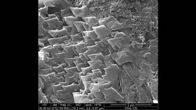 The Astonishing Aspect of Nano-Materials (Natural Array of Clistobalite Crystals)