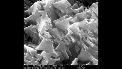 Scanning Electron Microscopy of Cristobalite Micro-Crystals