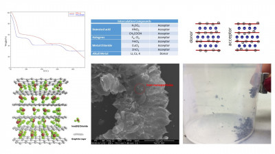 Expanded Graphite Containing Iron Nanoparticles