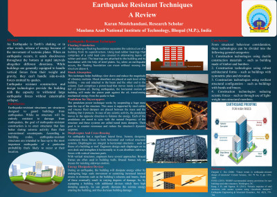 Earthquake Resistant Techniques A Review