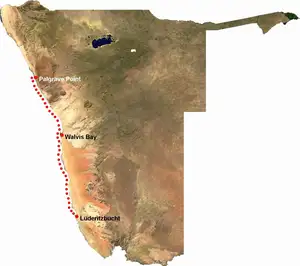 Spatial Distribution of Thiomargarita namibiensis Along the Central Namibian Coast