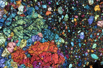 Meteorite under the Microscope