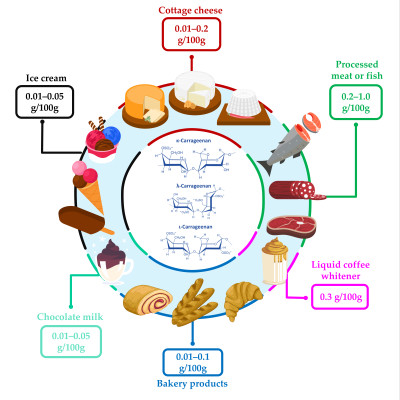 Carrageenane in Food