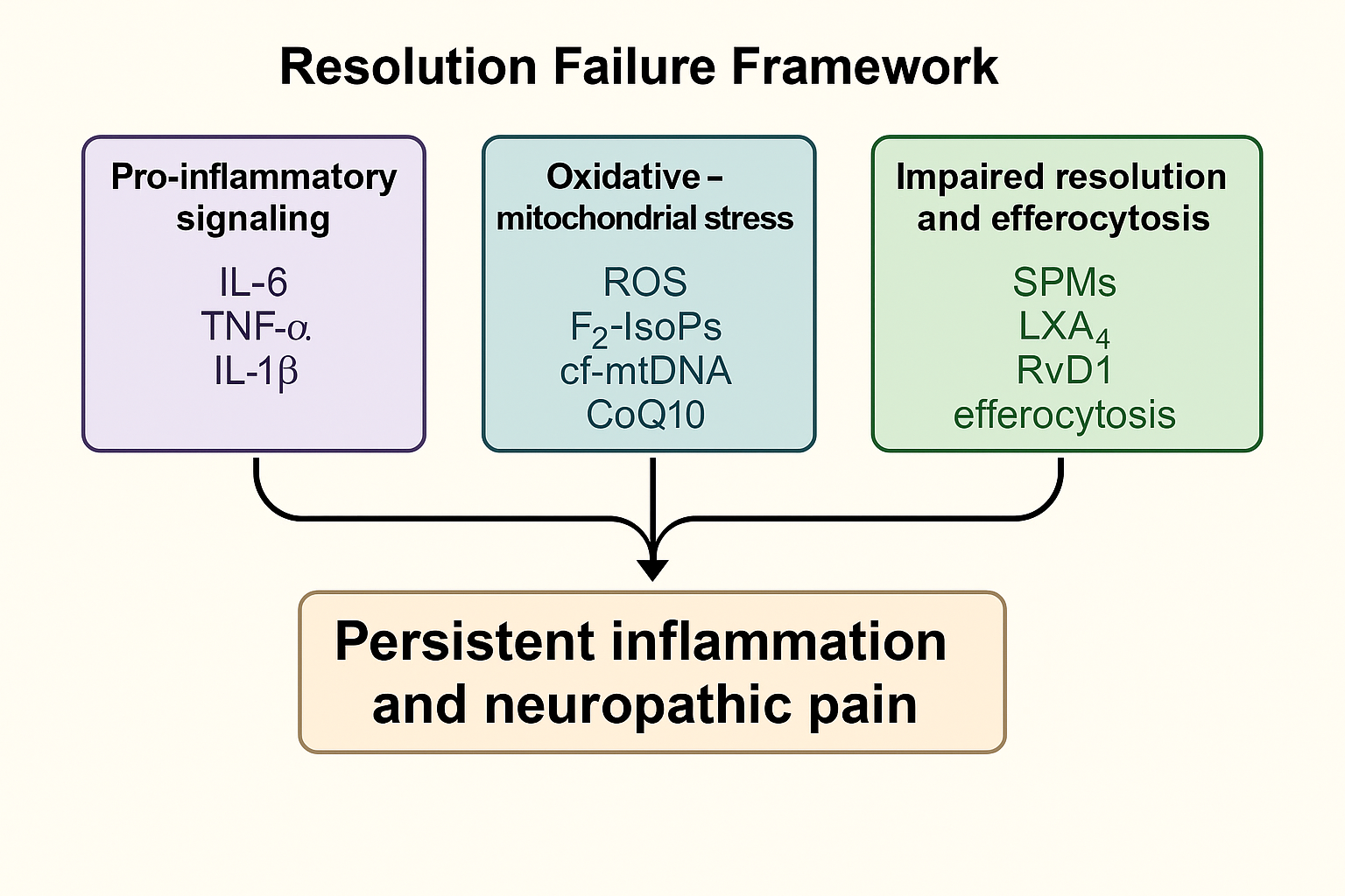 Resolution Failure Schematic Representation of the Resolution Failure Framework ...