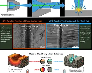 Thin-Kerf Laser Processing of CfSiC Composites